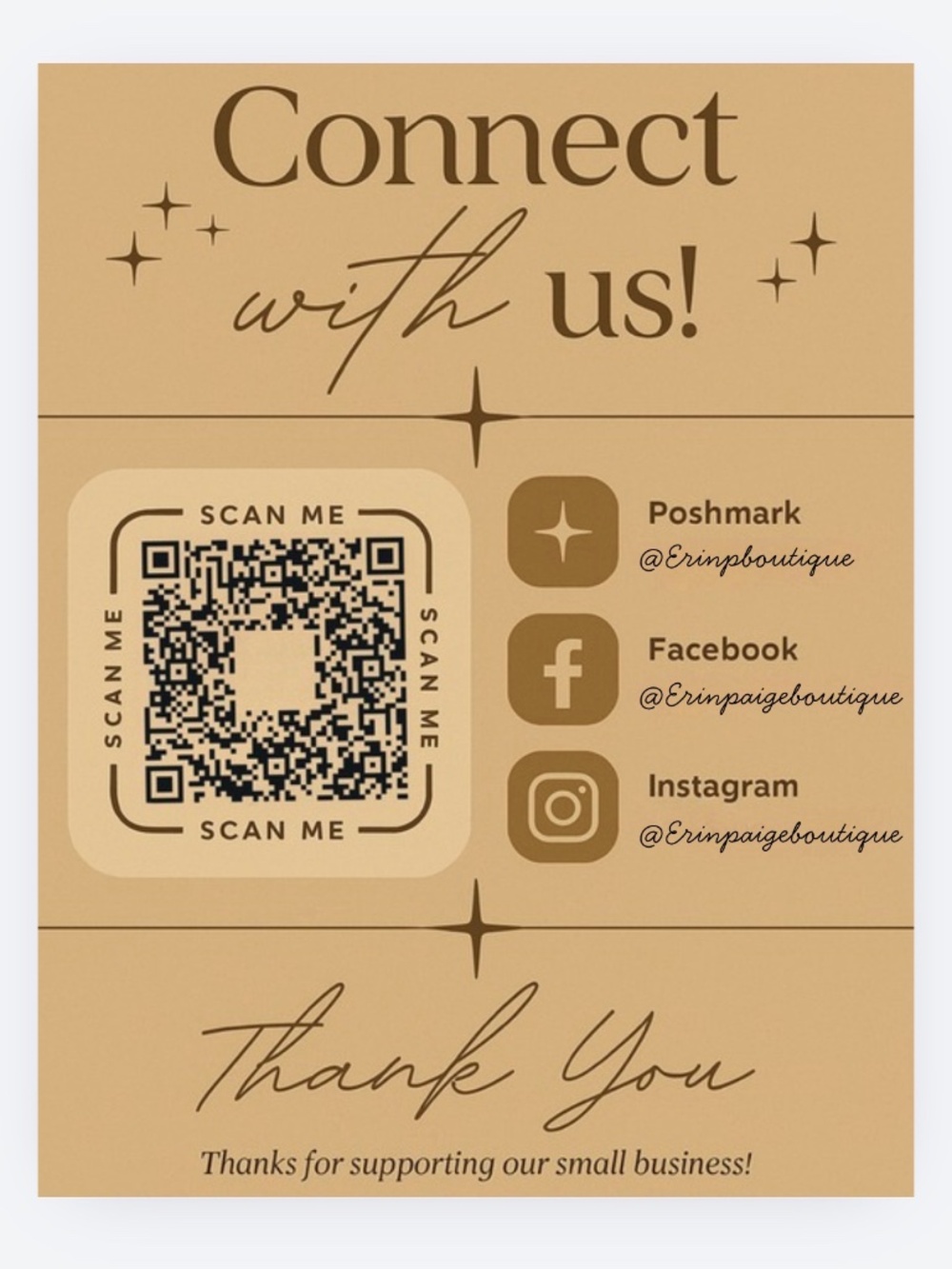 Connect with US! - Picture 1 of 1